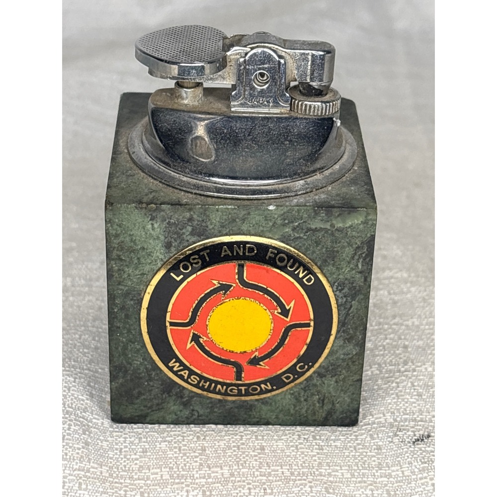 Vintage Lost And Found Washington D.C. Table Lighter -‎ Novelty collectible